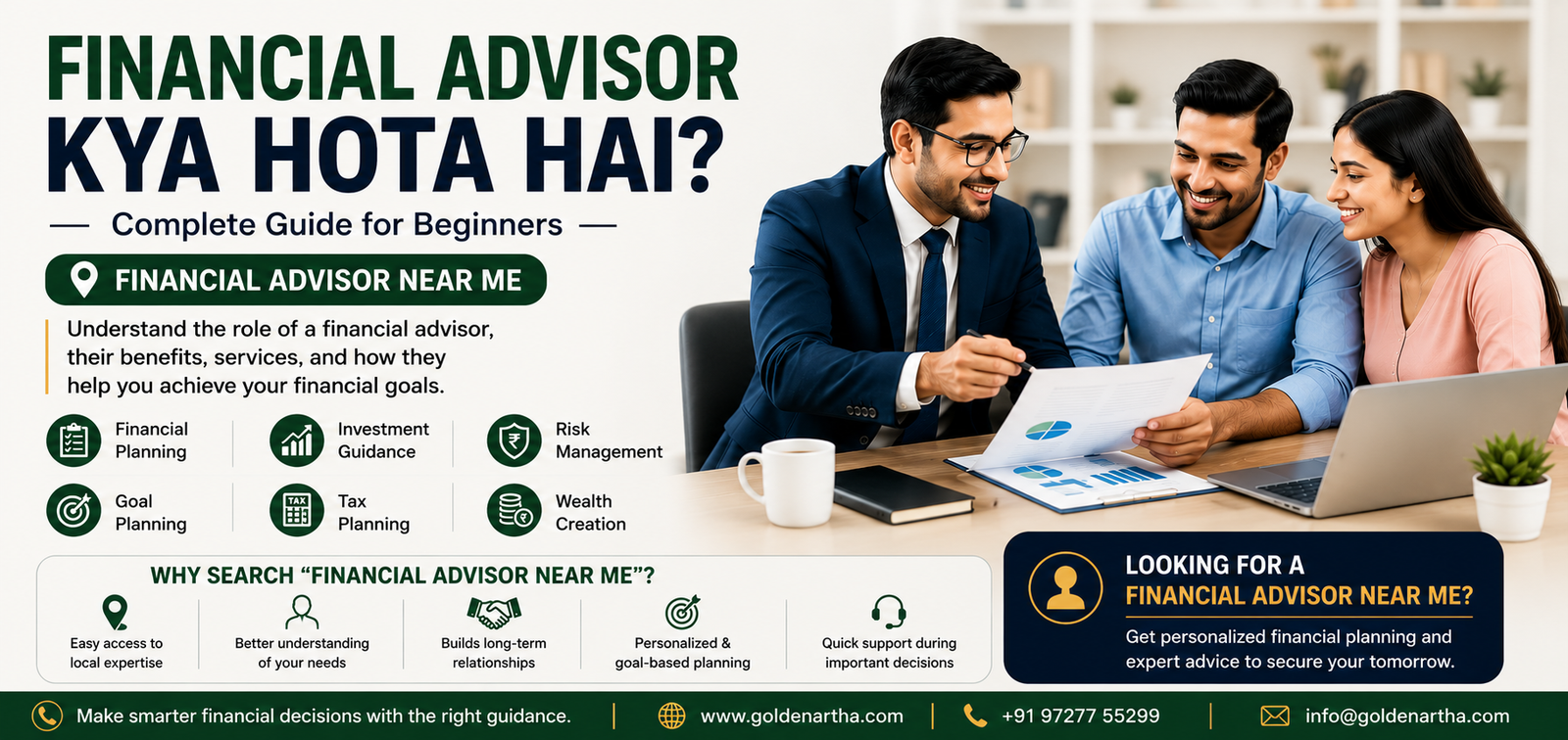 Financial Advisor Explaining Investment Planning